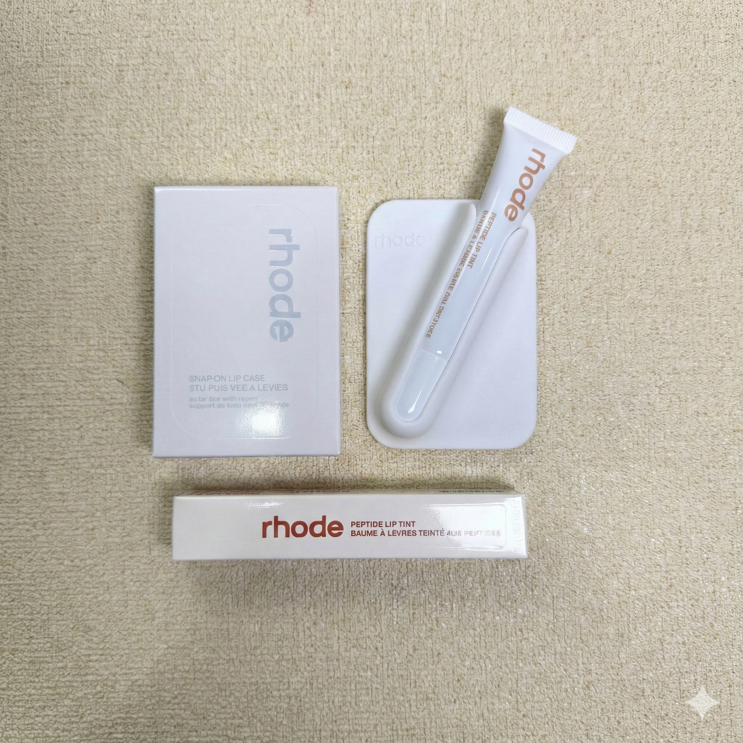 2X RHD Snap-On Lip Case + 2X RHD Peptide Lip Tint