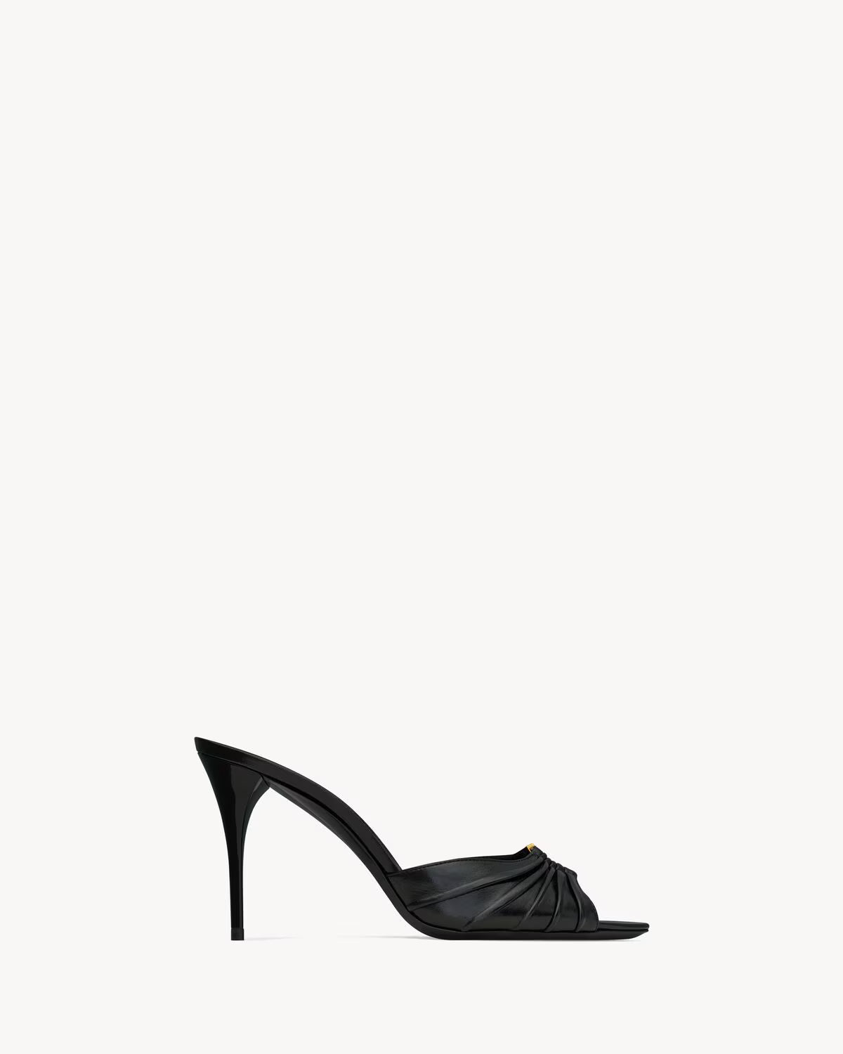Y-sl Babylone Mules - Smooth Leather