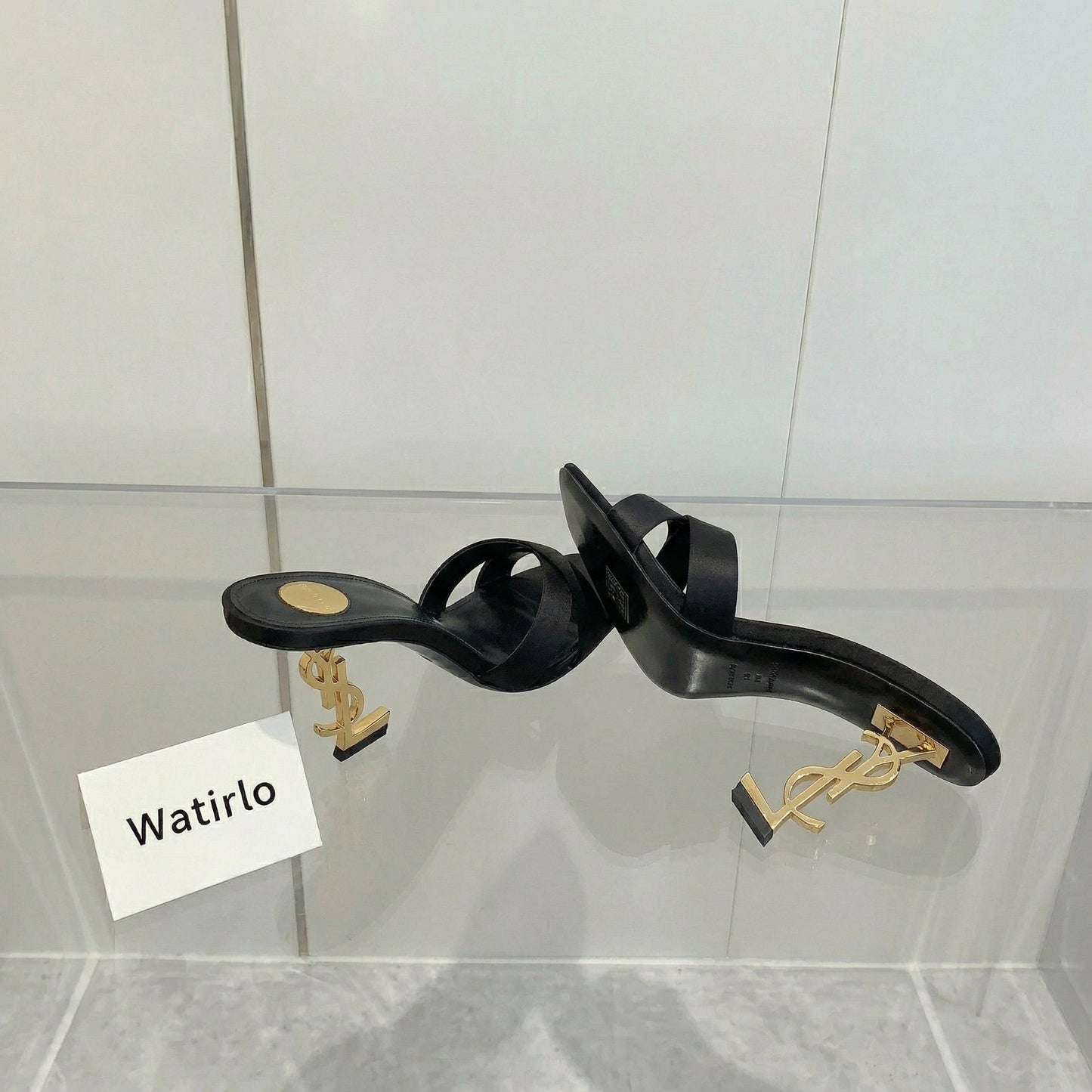 Y-SL Opyum Satin Mules