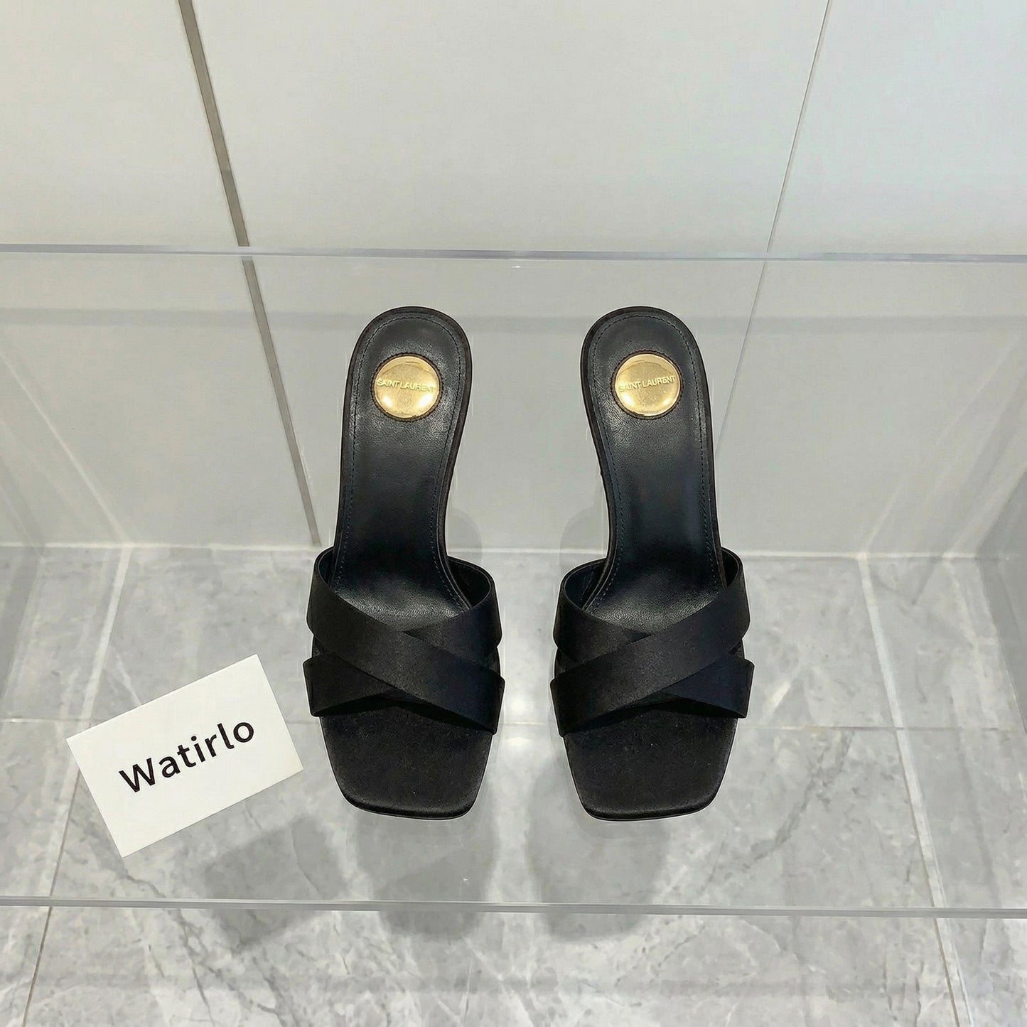 Y-SL Opyum Satin Mules