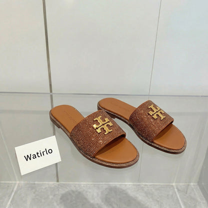 TB Eleanor Sparkly Slides