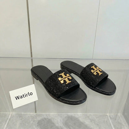 TB Eleanor Sparkly Slides