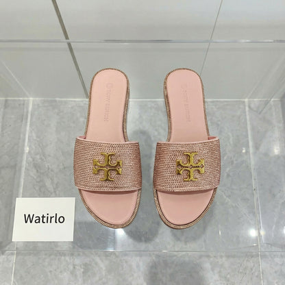 TB Eleanor Sparkly Slides