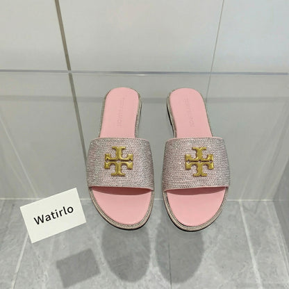 TB Eleanor Sparkly Slides