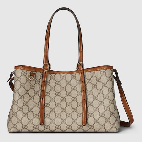 GC GG Emblem Medium Tote Bag