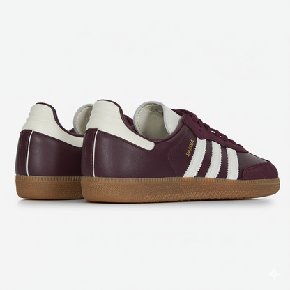 Samb-a Burgundy Viral Shoes
