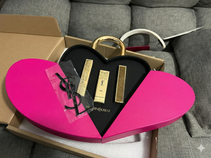Y-SL Limited Edition Valentine Gift Box + 3 Lipstick pieces