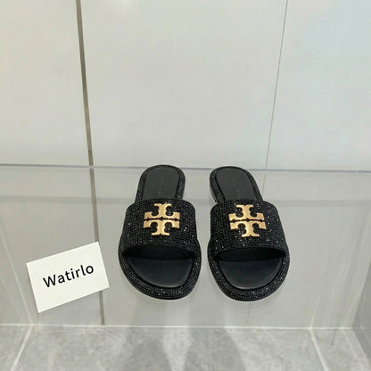 TB Eleanor Sparkly Slides