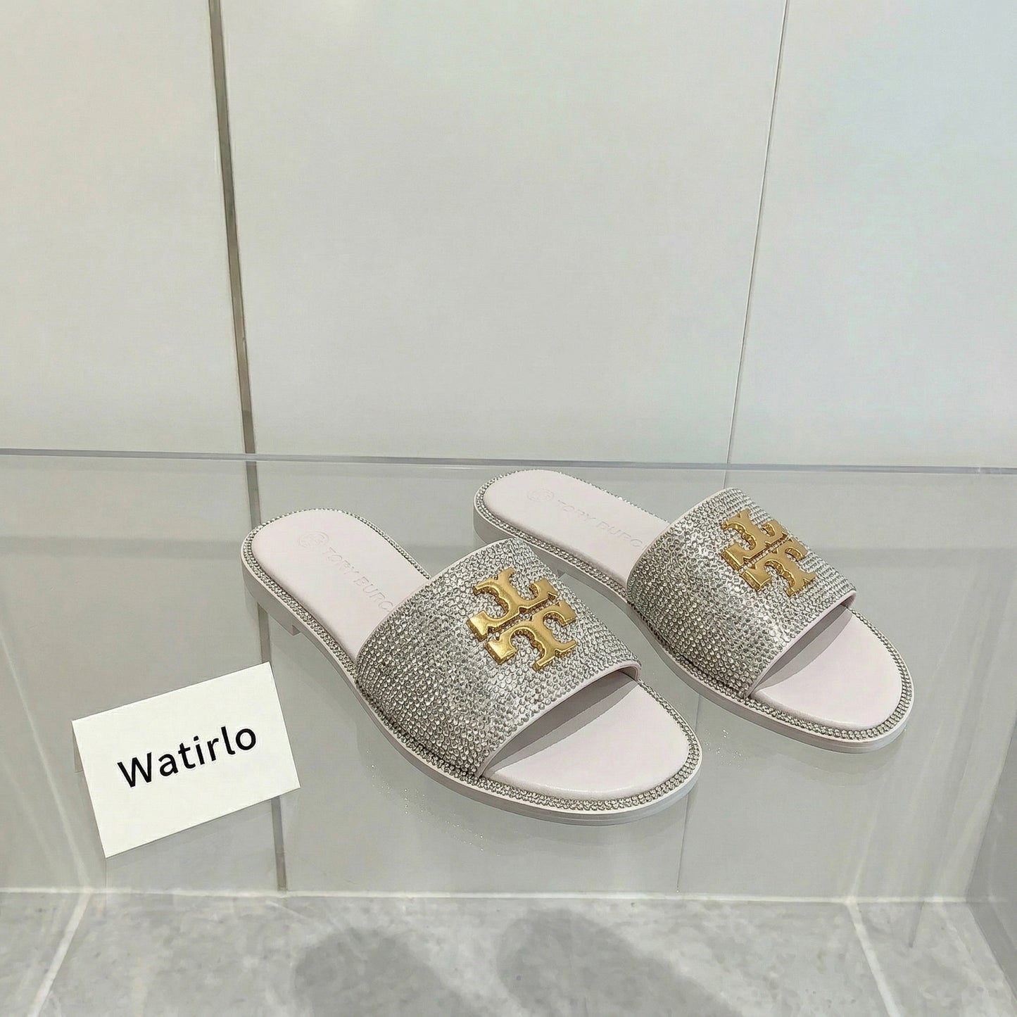 TB Eleanor Sparkly Slides