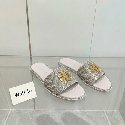 TB Eleanor Sparkly Slides