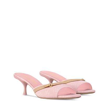 L-V Viral Kitten Heels (With Logo)