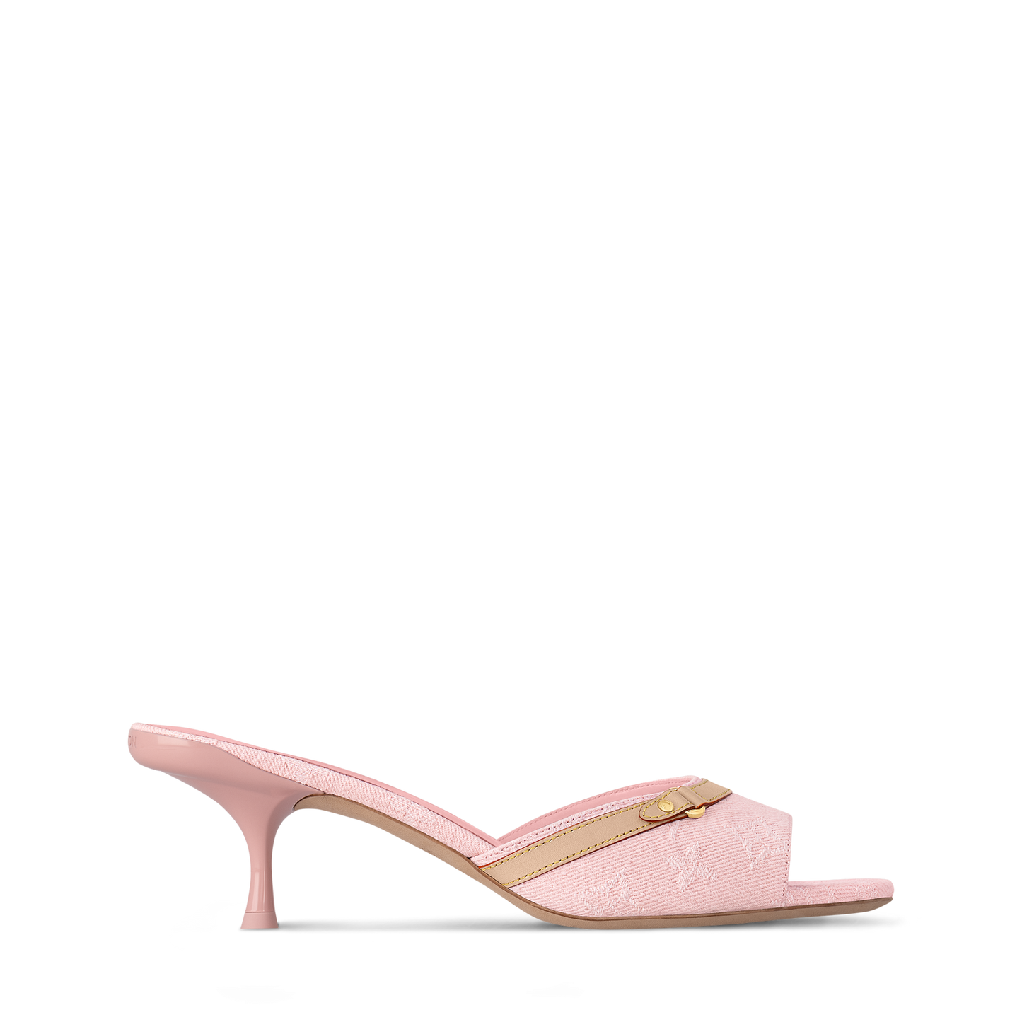 L-V Viral Kitten Heels (With Logo)