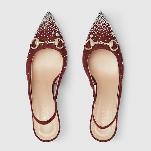 GC Crystal Viral Slingback Heels