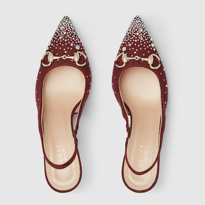 GC Crystal Viral Slingback Heels