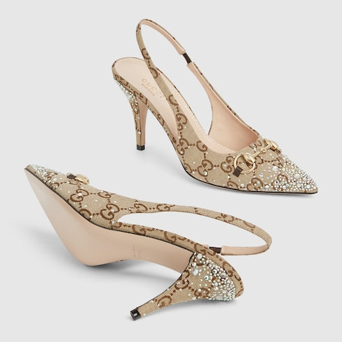 GC Crystal Viral Slingback Heels