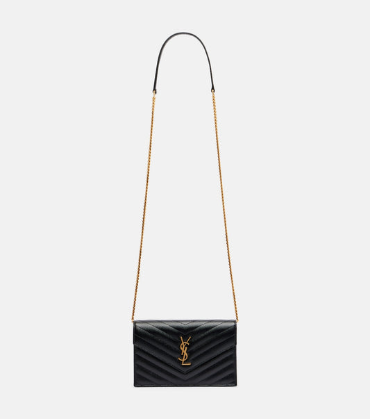 Y-SL Envelope Cassandre Bag With Chain