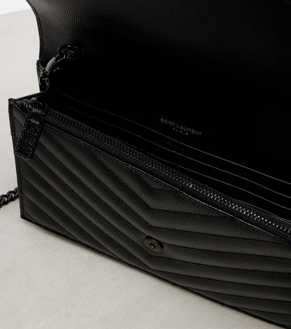 Y-SL Envelope Cassandre Bag With Chain