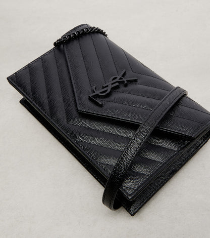 Y-SL Envelope Cassandre Bag With Chain