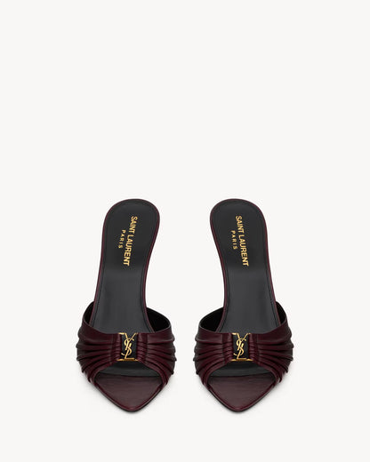 Y-sl Babylone Mules - Smooth Leather