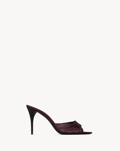 Y-sl Babylone Mules - Smooth Leather